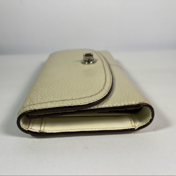 Coach Park Leather Checkbook Wallet Turnlock closure F49164 - Picture 2 of 16